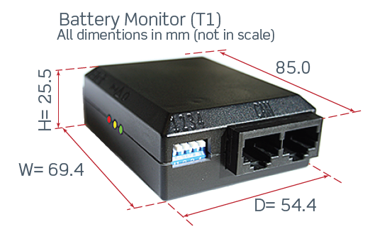 242100.300 Блок управления CAN, блок контроля АКБ, Battery Monitor(T1) and Battery Monitor2(T2) control unit — изображение 10
